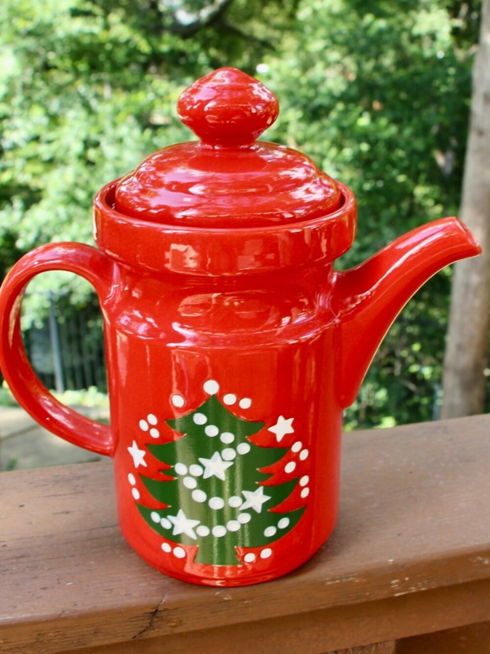 Vintage Christmas Waechtersbach Tea/coffee pot